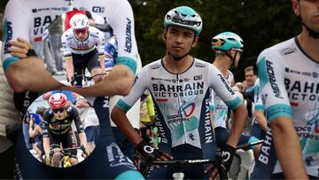 El orgullo de Santiago Buitrago por estar con los mejores.
