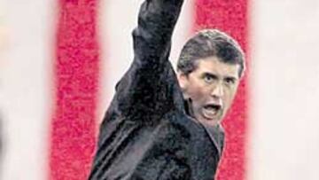 López Caro en acción.