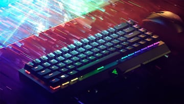 Así es el nuevo teclado Razer BlackWidow V3 Mini HyperSpeed, un 65% más pequeño