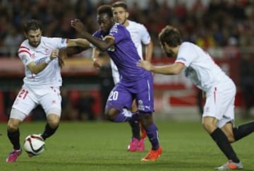 Caicedo, Nico Pareja y Coke.