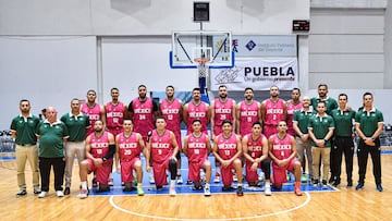 México jugó contra Argentina en Puebla antes de viajar al Mundial FIBA.