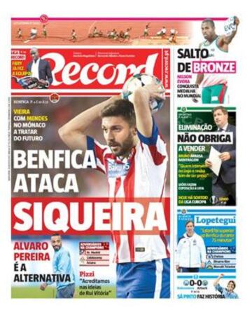 Portadas de la prensa deportiva