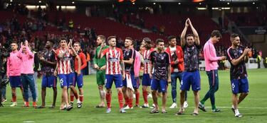 Diego Simeone: "We made history at the Metropolitano"
