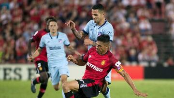 Vitolo, en el partido liguero jugado ante el Mallorca.