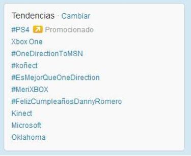 El hastag #MeriXbox, uno de los Trending Topic a nivel nacional