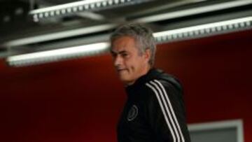 Mourinho, durante una conferencia de prensa.