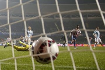 Las mejores imágenes de Argentina en la Copa América.