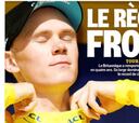 La prensa se rinde a Froome con su tercer Tour: "Su reino"