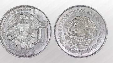 Si tiene esta moneda antigua de 50 pesos podría recibir esta millonada: no hay piezas