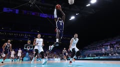 How many games has LeBron James played with the US at the Olympic Games? What’s his record?