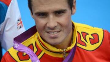 Javier Gómez Noya, medalla de plata en el triatlón masculino
