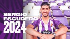 Sergio Escudero firma por el Pucela hasta 2024