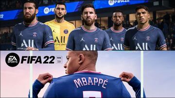 FIFA 22: Simulan el once del PSG tras la llegada de Messi; un equipo de otro planeta