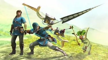 Zelda Breath of the Wild llega a Monster Hunter XX de Switch
