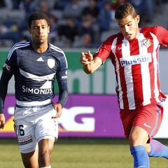 Theo, renovado con el Atlético hasta 2021 y cedido al Alavés