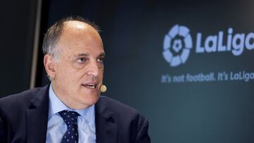 Javier Tebas, presidente de LaLiga.