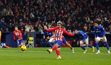 El francés es el Atlético. Sus goles su trabajo sostiene al equipo, aunque ante el Getafe solo sacó un punto.  Griezmann es, en estos momentos, el mejor jugador de LaLiga.