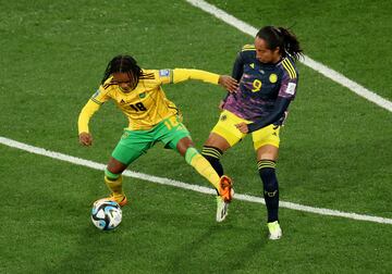 Colombia y Jamaica se enfrentaron por los octavos de final del Mundial Femenino de Australia - Nueva Zelanda 2023 en el AAMI Park de Melbourne. 