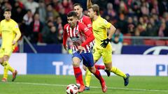 Correa contra el Girona en Copa en 2019.