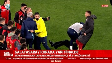 Mourinho attacks Galatasaray coach in outrageous incident