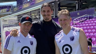 Rooney and Ibrahimovic to face each other for the first time