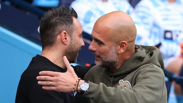 “De Zerbi es mejor que Guardiola”