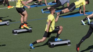 Arranca la pretemporada en A Madroa con 25 jugadores