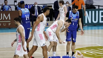 El Madrid, roto por cinco sitios