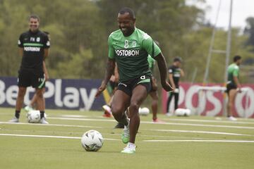 Atlético Nacional entrenó pensando en la segunda jornada de los cuadrangulares de la Liga BetPlay ante Deportivo Pereira.