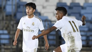 Zidane desinfla el efecto creado con Rodrygo y Takefusa Kubo