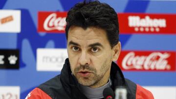 Míchel: "¿Nevada? Hay que ver cómo está el terreno de juego..."