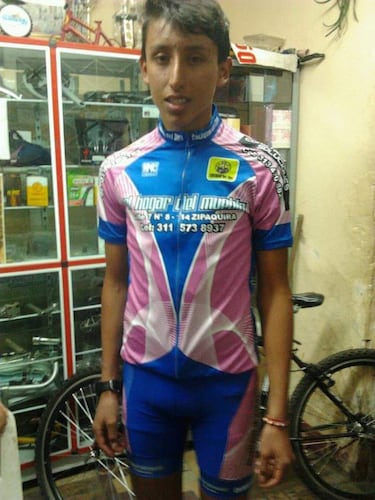 Los inicios de Egan Bernal en el ciclismo. Zipaquirá fue el lugar donde empezó todo