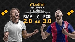 Real Madrid vs. FC Barcelona: horario, dónde ver, pronósticos y clasificación