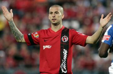 Luego de su paso por Xolos, Benedetto llegó a las filas de América en 2015.