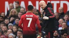 Solskjaer explicó la lesión que sufrió Alexis Sánchez