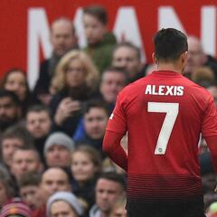 Solskjaer explicó la lesión que sufrió Alexis Sánchez