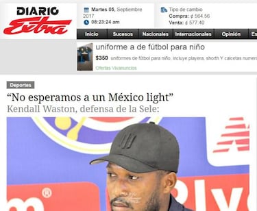 La prensa de Costa Rica se centra en la clasificación al Mundial