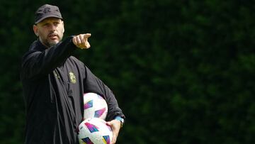 José Alberto, entrenador del Racing.