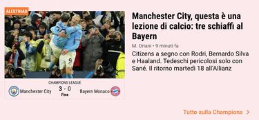 “Es una lección de fútbol”