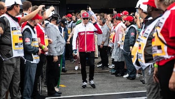 Kimi Raikkonen en Hockenheim 2019.