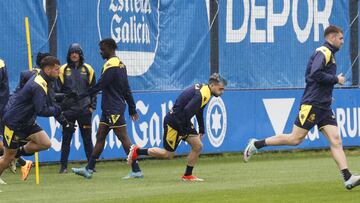 Entrenamiento Deportivo de La Coruña. mella