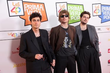 Marlon a su llegada a LOS40 Primavera Pop.