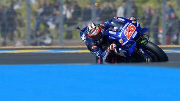 Maverick Viñales en Le Mans.