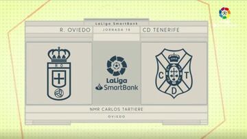 Resumen y goles del Oviedo vs. Tenerife de LaLiga SmartBank