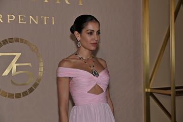 Hiba Abouk asiste a la inauguración de la exposición ‘Bulgari Serpenti: 75 Years of Infinite Tales’ donde la firma celebra el aniversario de su colección en el Museo Thyssen-Bornemisza.