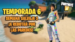 Fortnite: Semana Salvaje 3 - ¡A rebotar por las paredes!; cambios y novedades