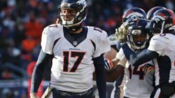 Brock Osweiler será titular también frente a los Patriots.