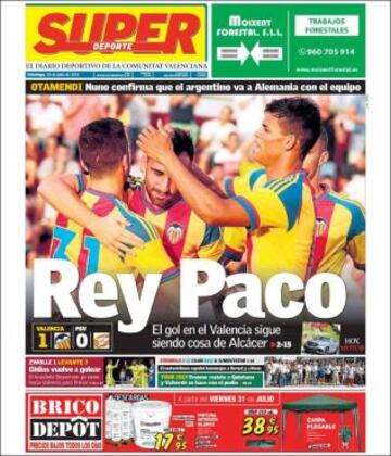 Portadas de la prensa deportiva