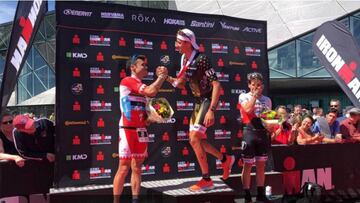 G車mez Noya, subcampe車n europeo de medio Ironman