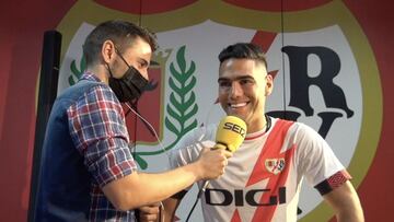 Falcao admite que no celebraría un gol contra el Atlético